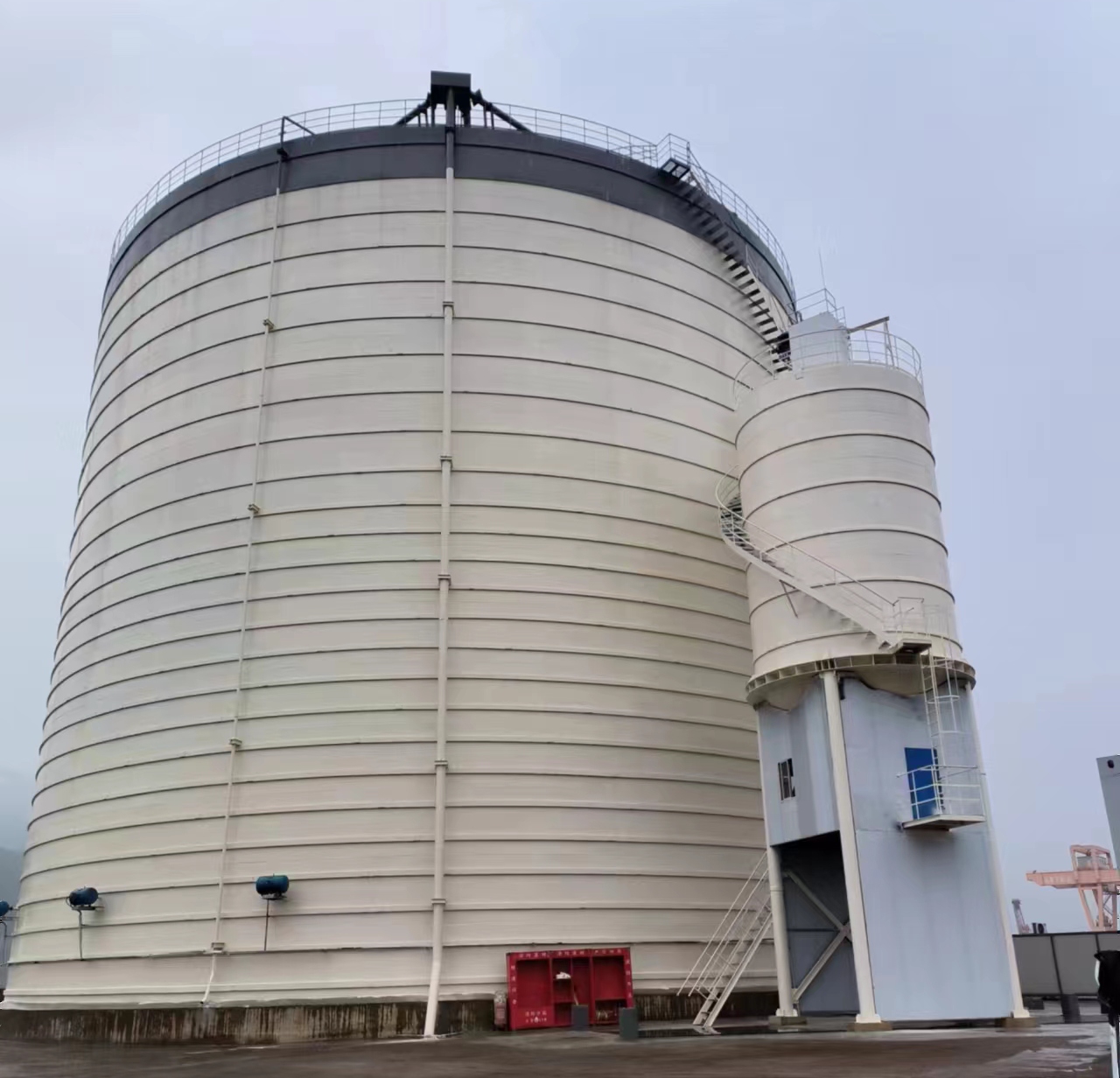 游仙10万吨水泥钢板库