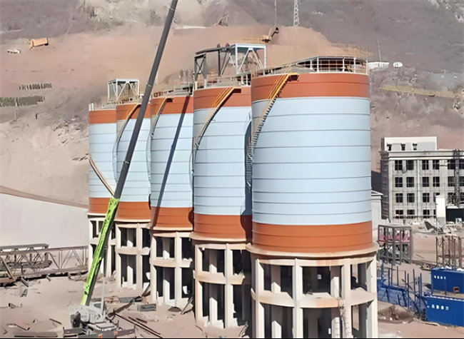 游仙高架钢板仓